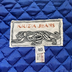 vintage KRIZIA JEANS decorative denim jacket