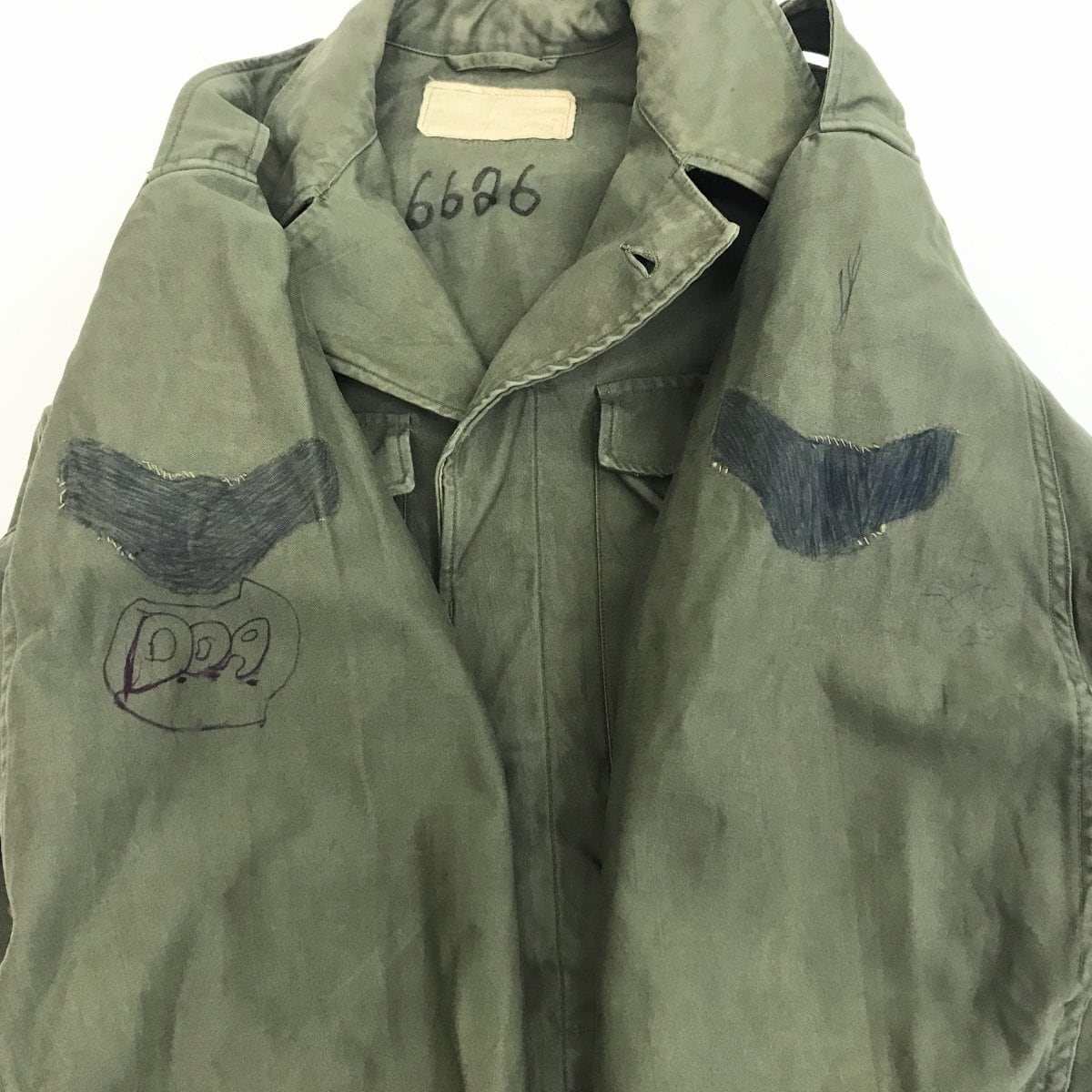 U.S.ARMY M-43 1940年代 後期 フィールドジャケット チンスト付き