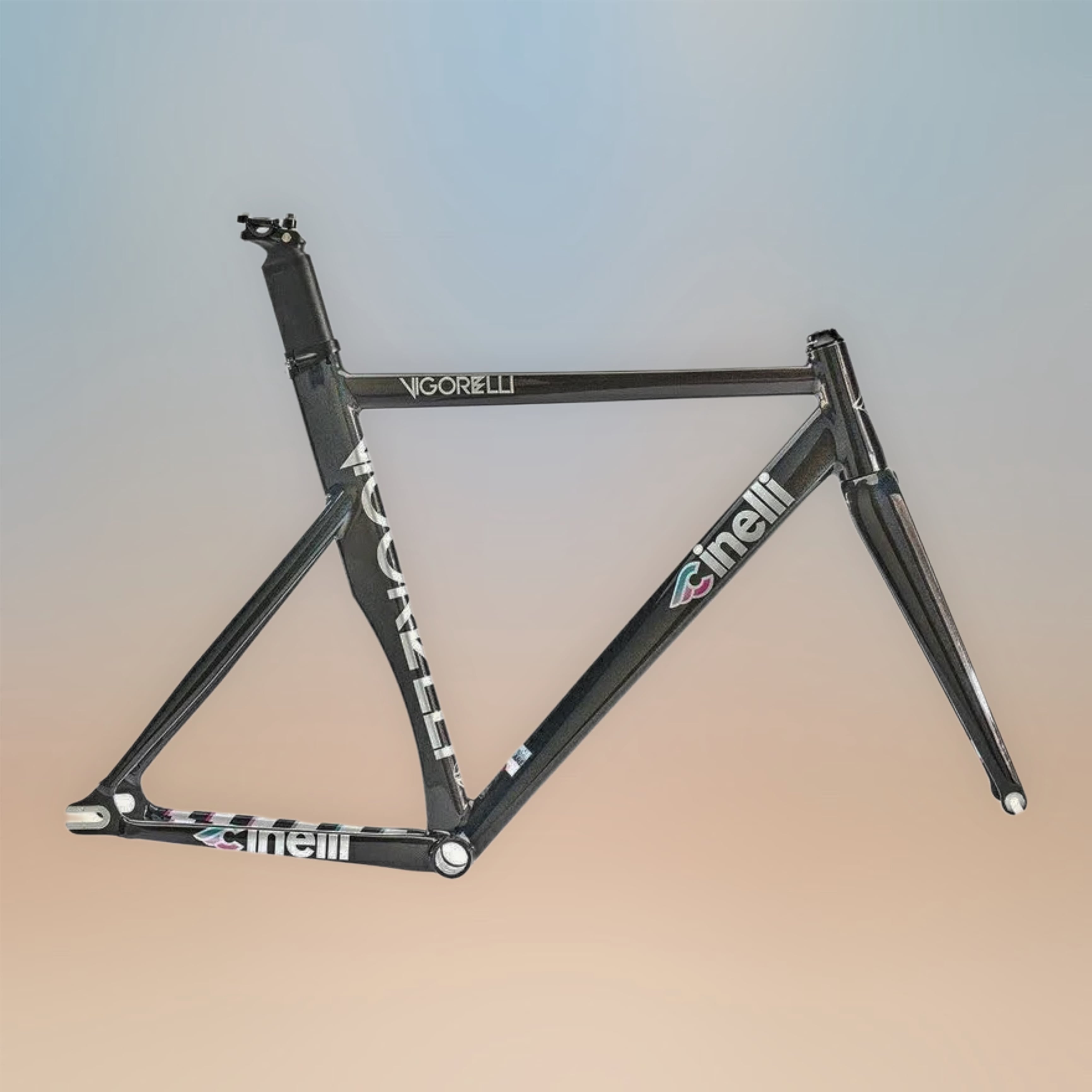 CINELLI VIGORELLI フレーム、フォーク、BBのみ　ジャンク品 4f367e0fd2aaba03fc198152f1c593