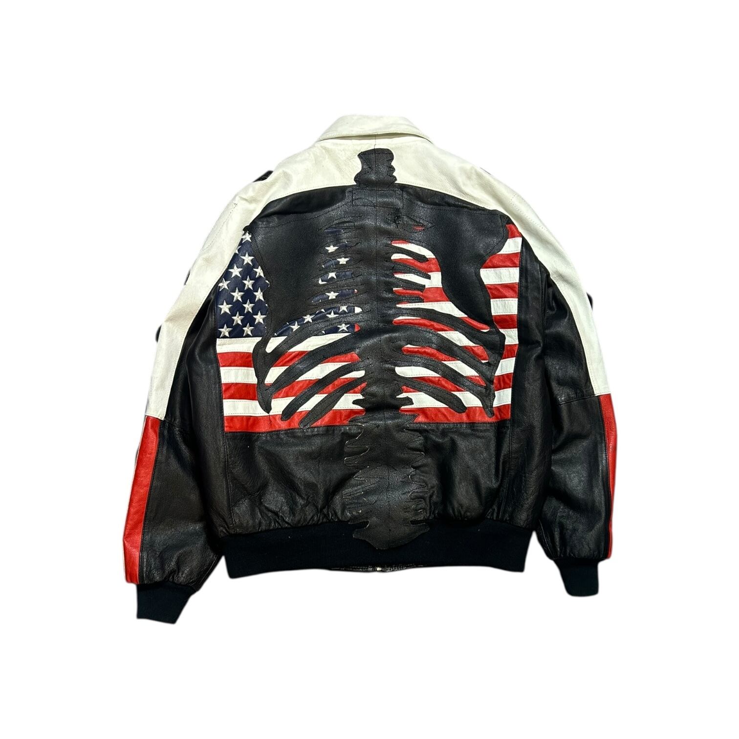 Human bone leather jacket | YUTAKA SOMEYA REMAKE CLOTHING
