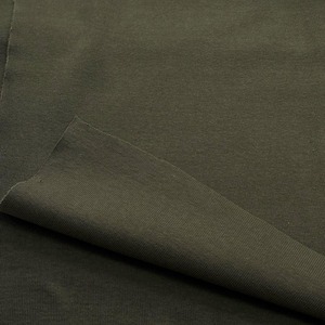 ★NY529◆2m◆綿 100%40番フライスニット生地◆カーキ