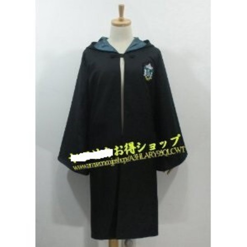 K2206 コスプレ衣装★ハリーポッター　Harry Potter★スリザリン★ローブ・マント　風 　コスプレ衣装　cosplay　コスチューム