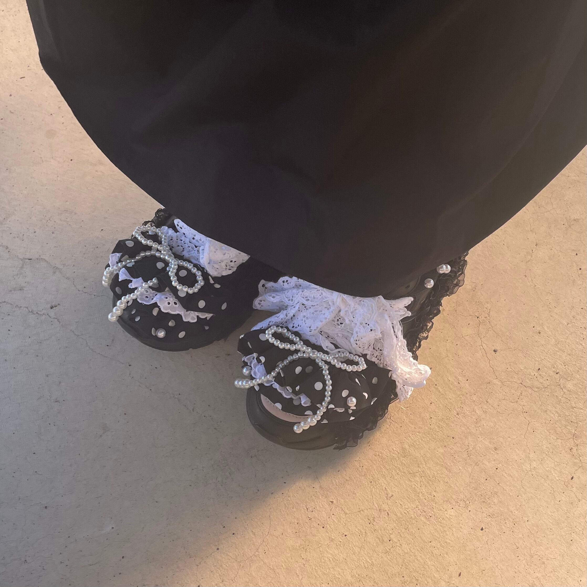 tinajojun ドット柄スニーカー ドット柄 キャンバススニーカー TINA：JOJUN 全2色｜tnj933-1098【4