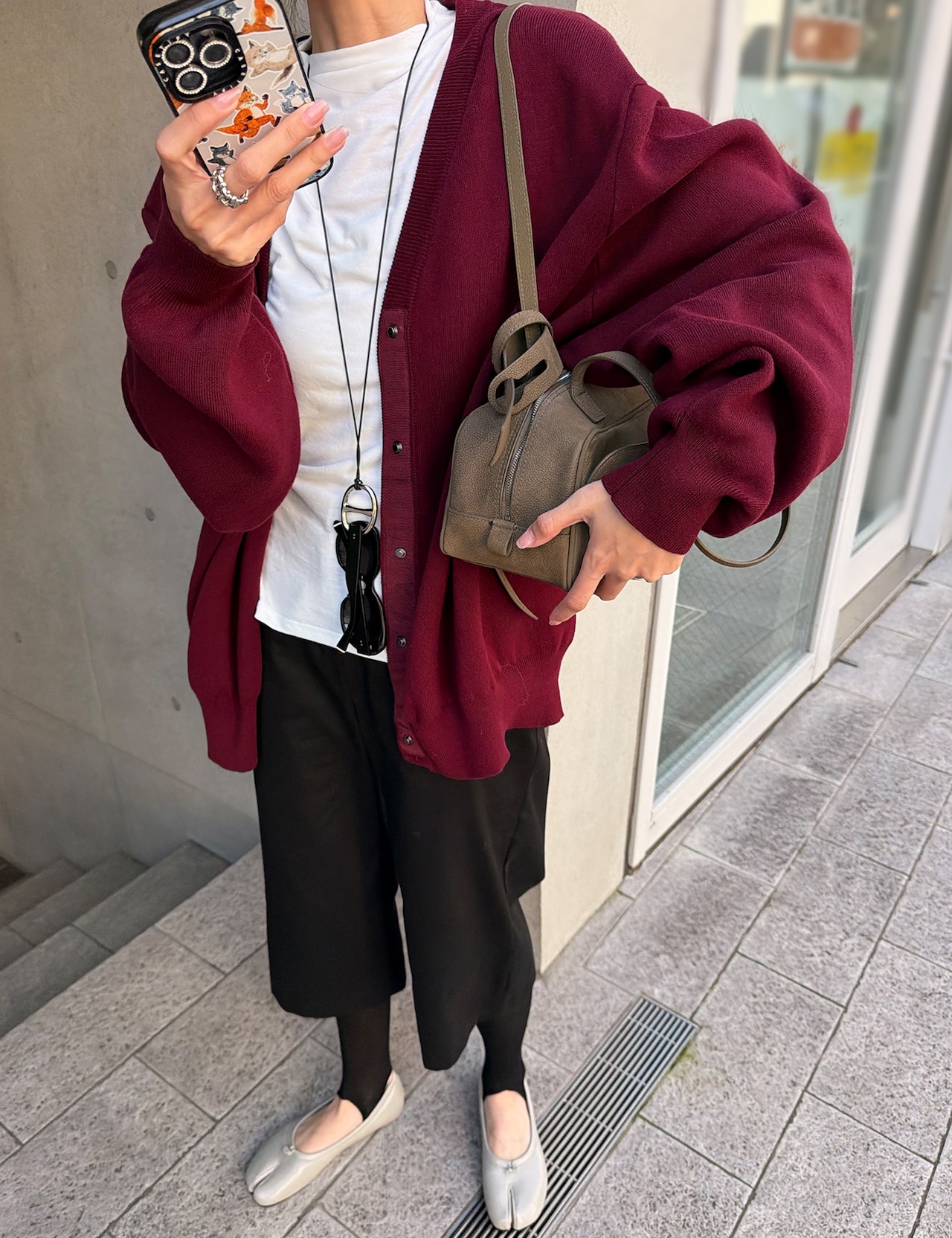 【新作5%OFF・3日間】Over-fit Cotton Cardigan_4colors