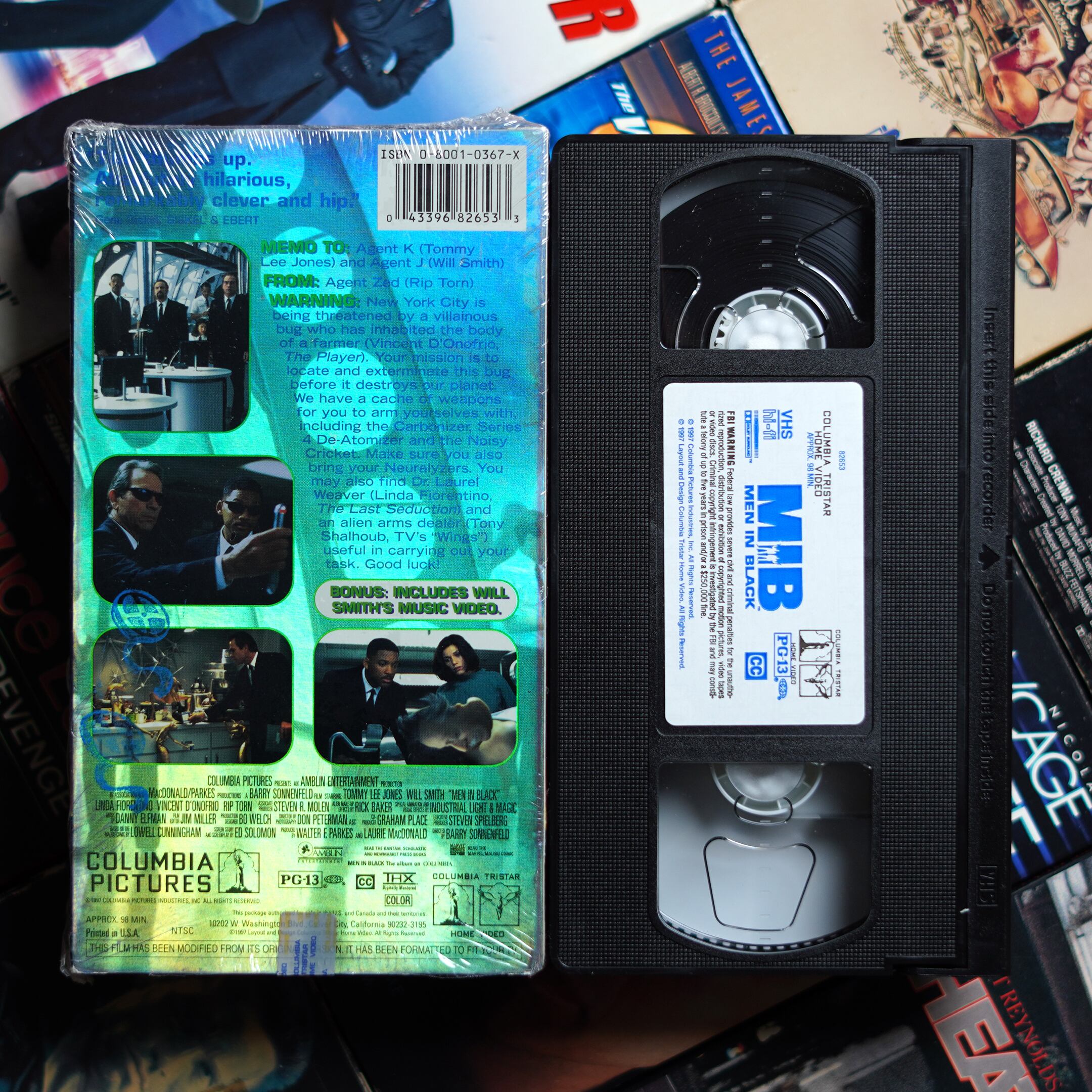Men in Black / 海外版VHS【VD00000196095】