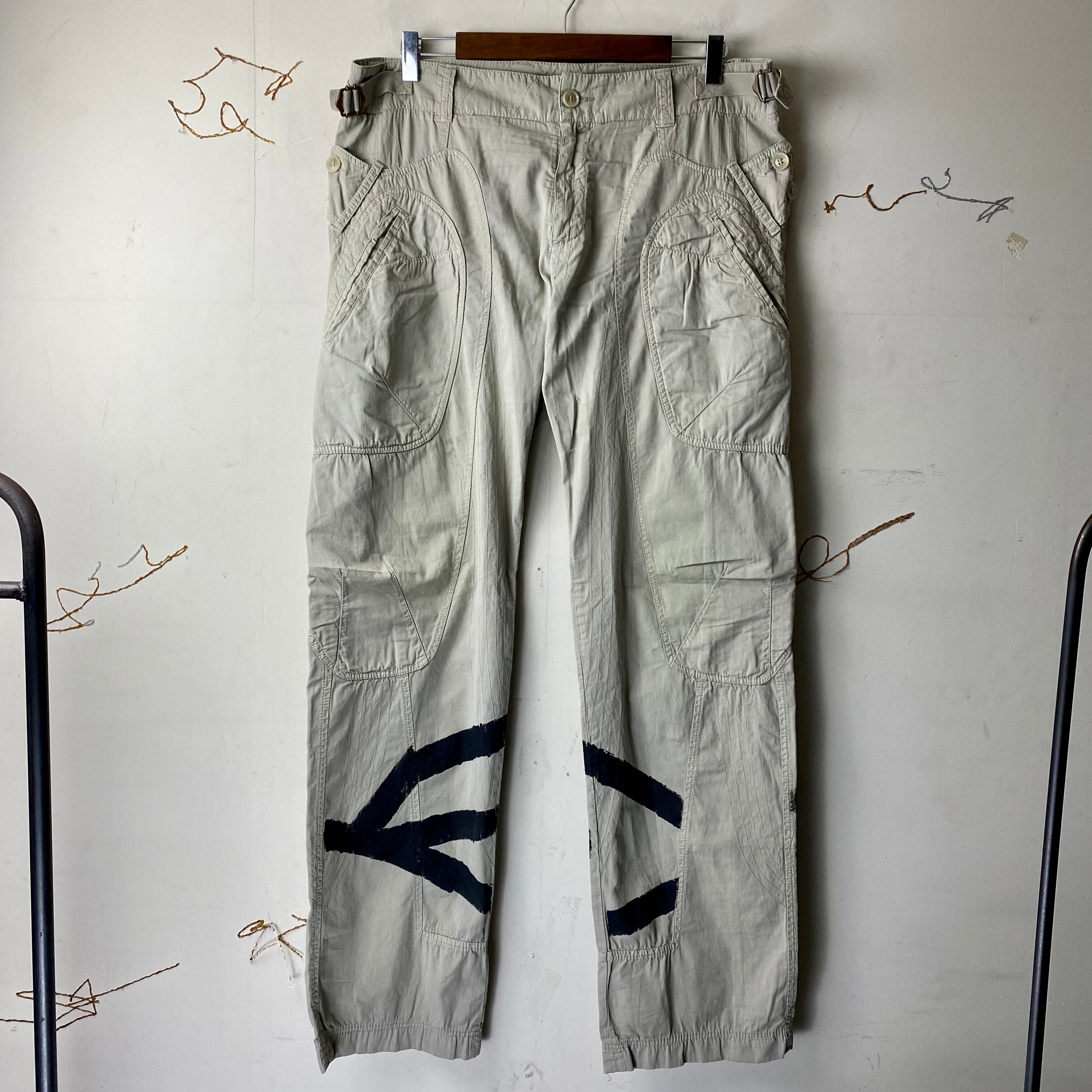 archive 2004SS DOLCE&GABBANA graffiti cargo pants | NOIR ONLINE