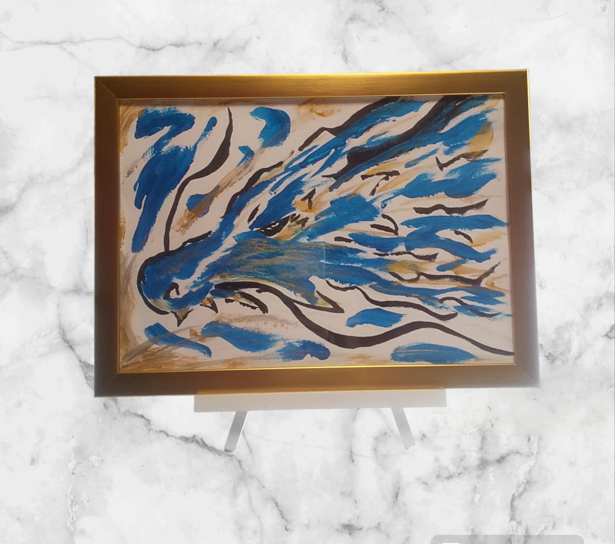 F20号】千住博【曙光】肉筆保証⁄サイン・共シール有り⁄岩彩⁄