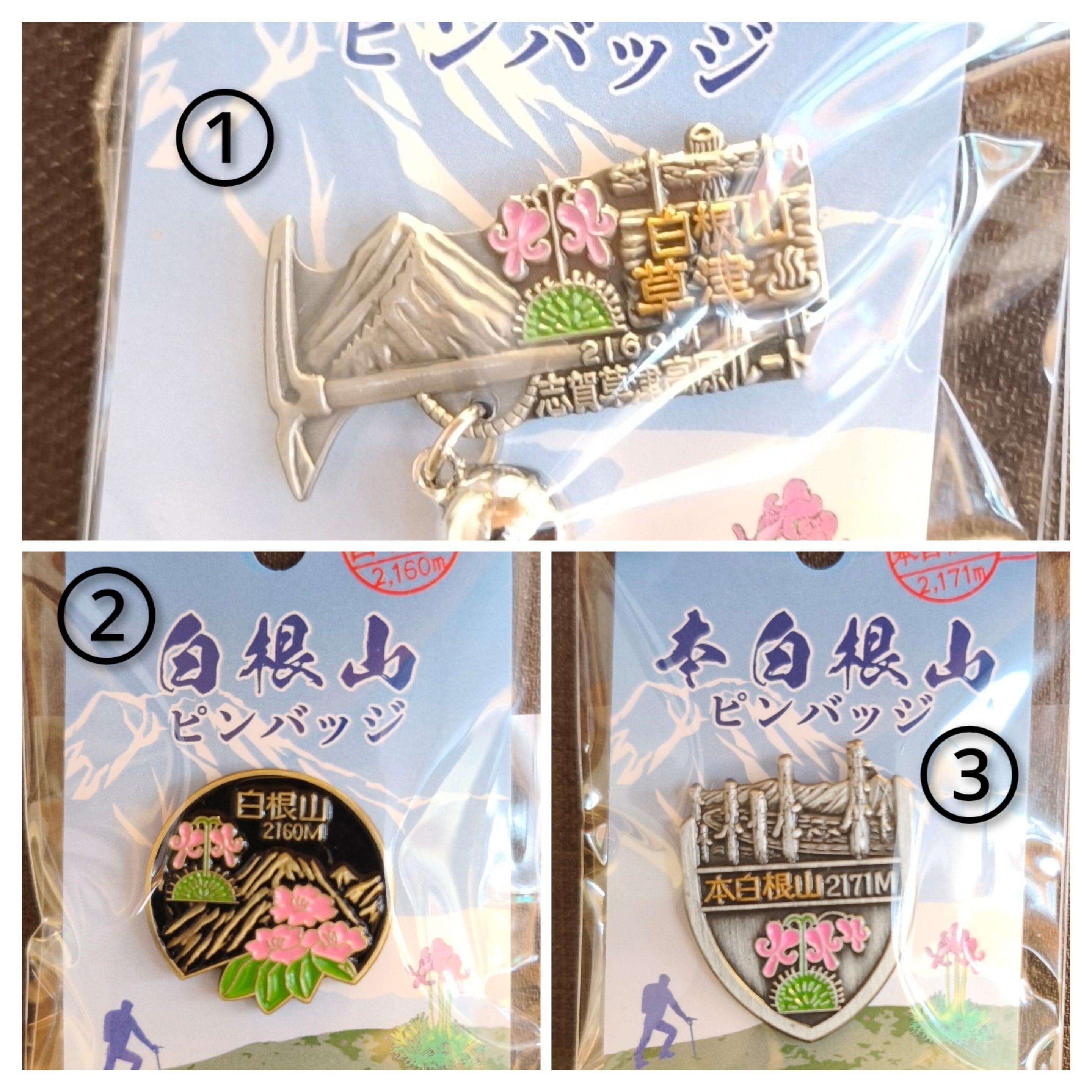 ピンバッジ 山バッチ | miyaroku