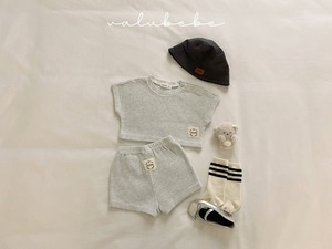 [valubebe] Croffle Drop Tee / [벨루베베] 크로플드롭티