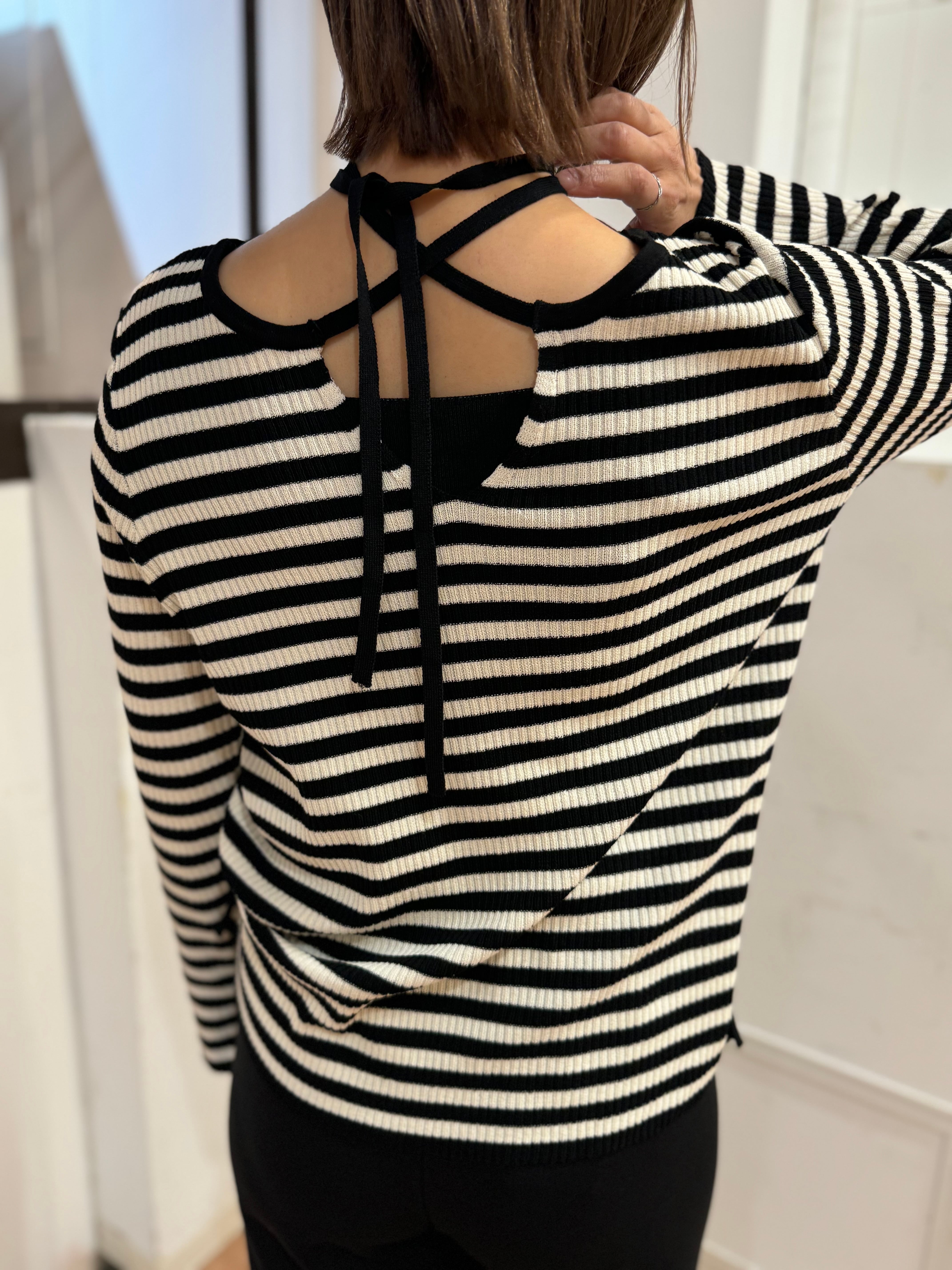 【CHIGNON】チョーカーニット　9546-558LA