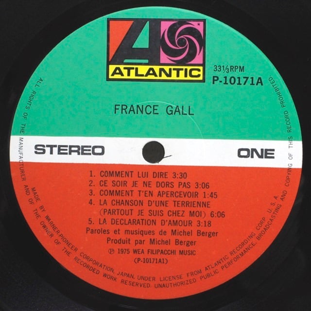 France Gall / France Gall [P-10171A] - 画像3