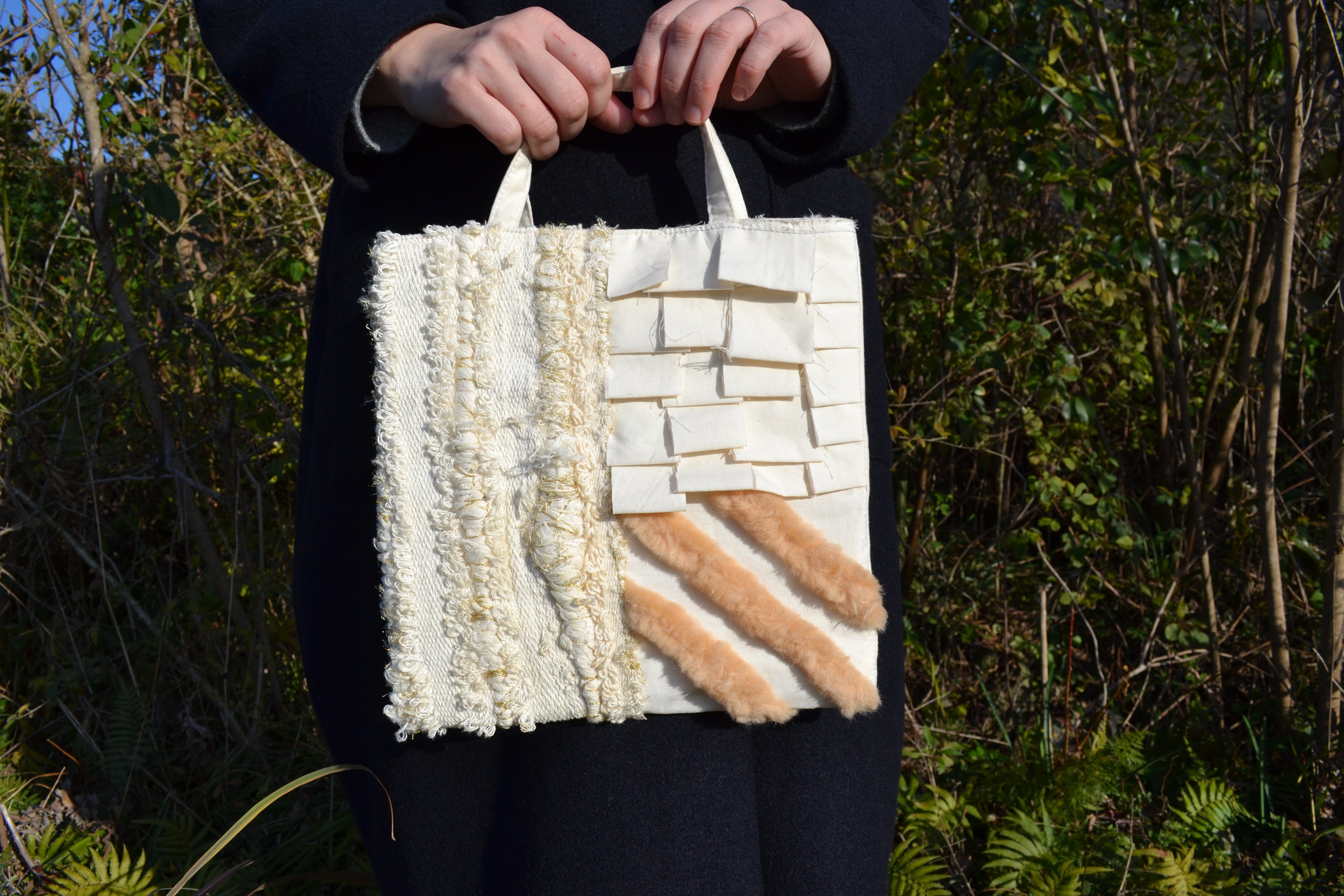 パッチワークのかばん　o-0381