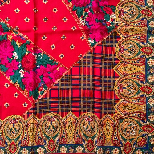 【Good】ウールスカーフ RN26128 MADE IN JAPAN