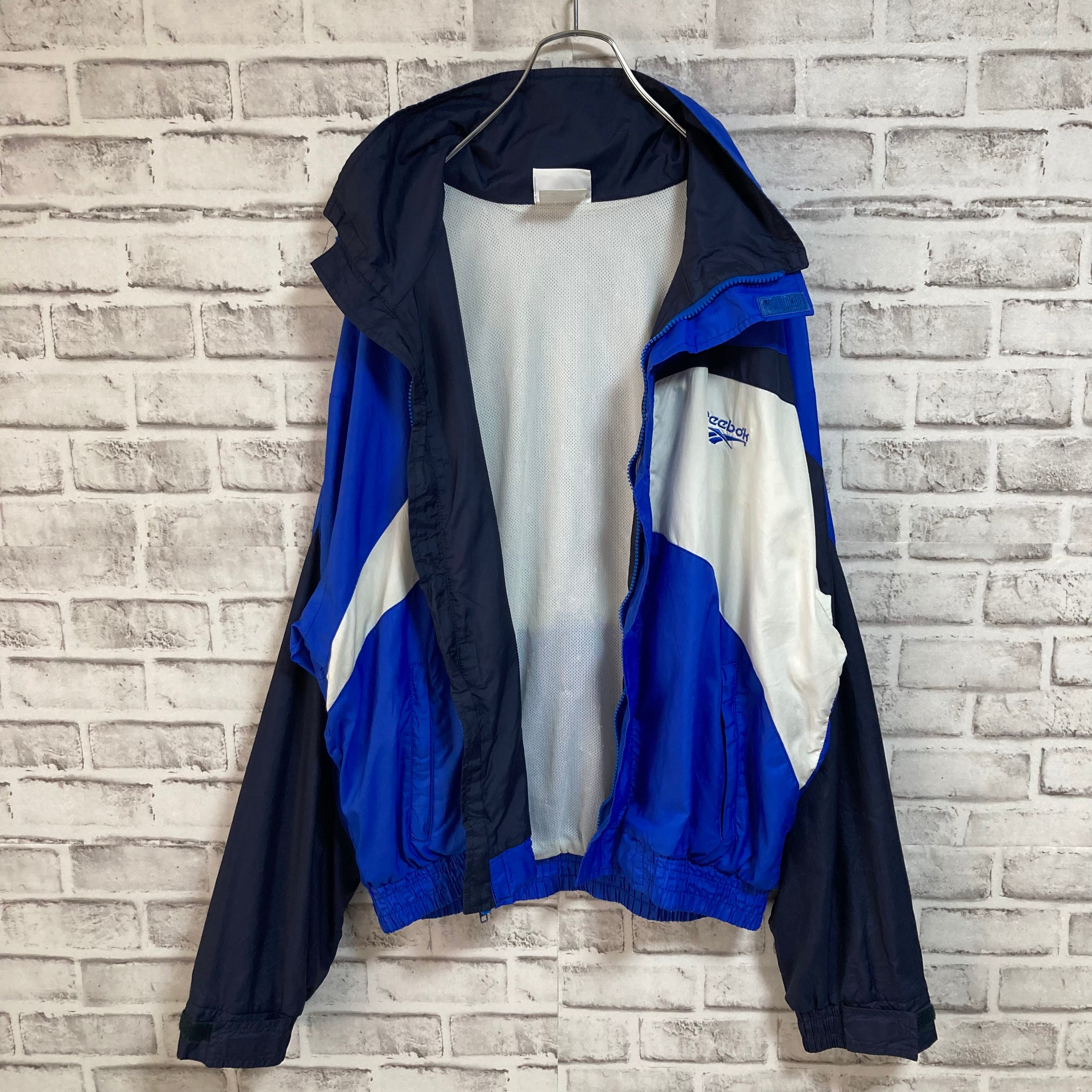 【Reebok】Nylon Jacket L相当 Made in USA 90s リーボック