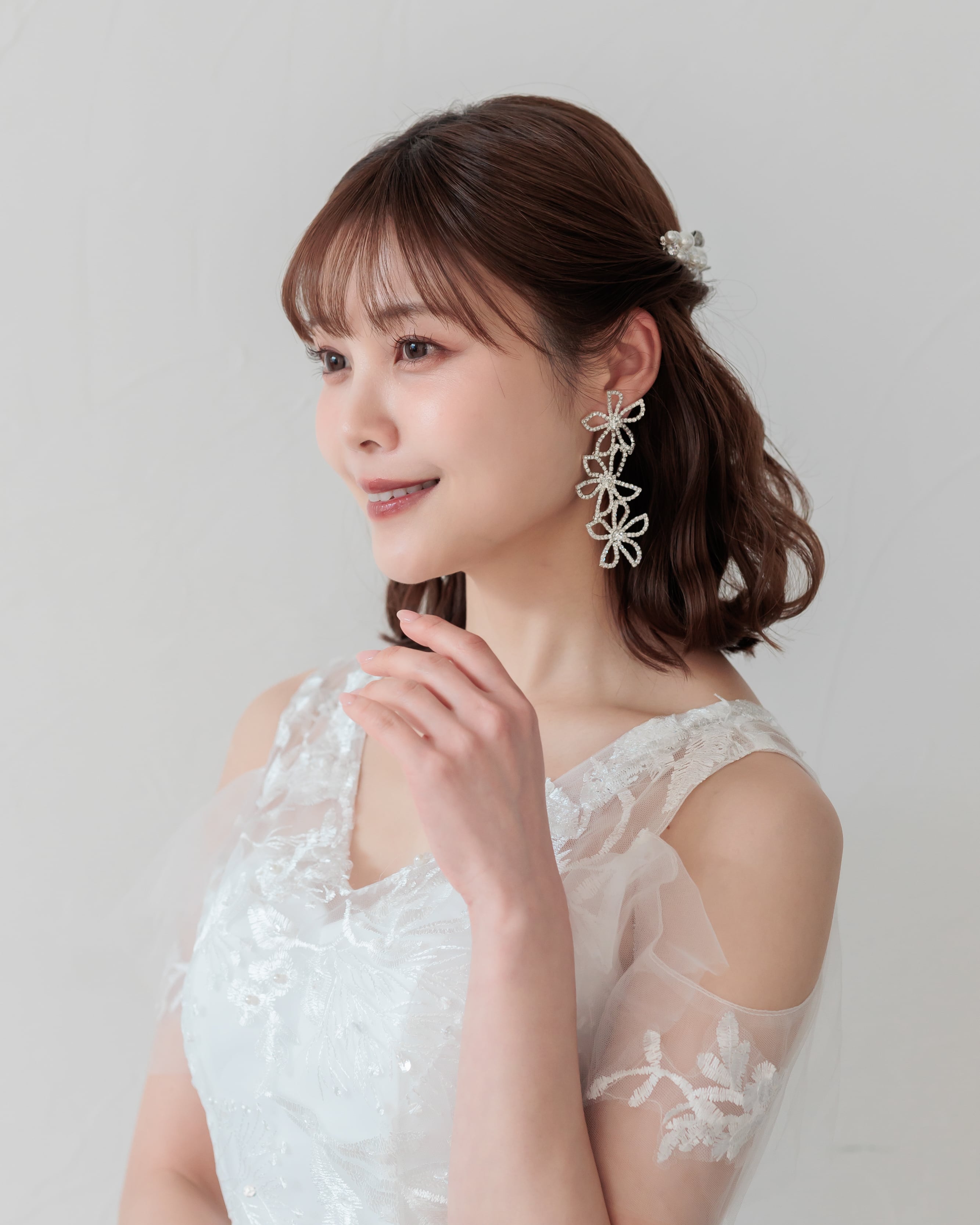 goa India dabka刺繍フラワープリントOPとフェザーネックレスピアス amp japan(アンプジャパン)通販 GOTHIC TOKYO(ゴシックトウキョウ)公式