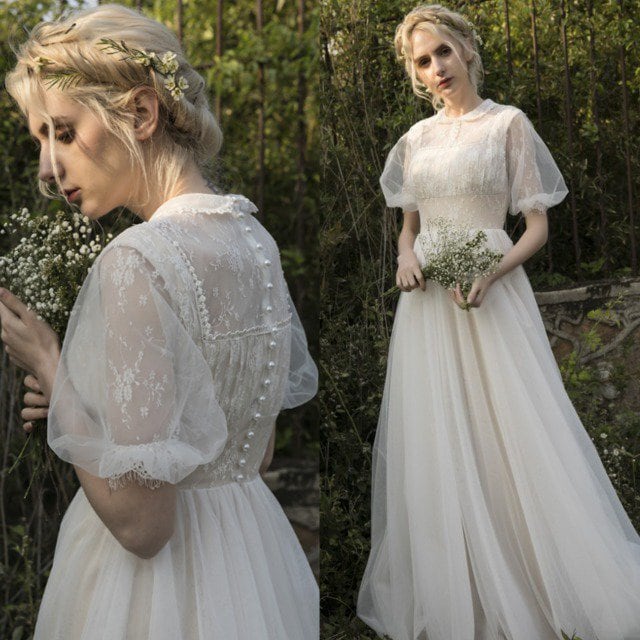 ウエディングドレス＊レトロ＊ヴィンテージ風 （ヴィンテージな結婚式  