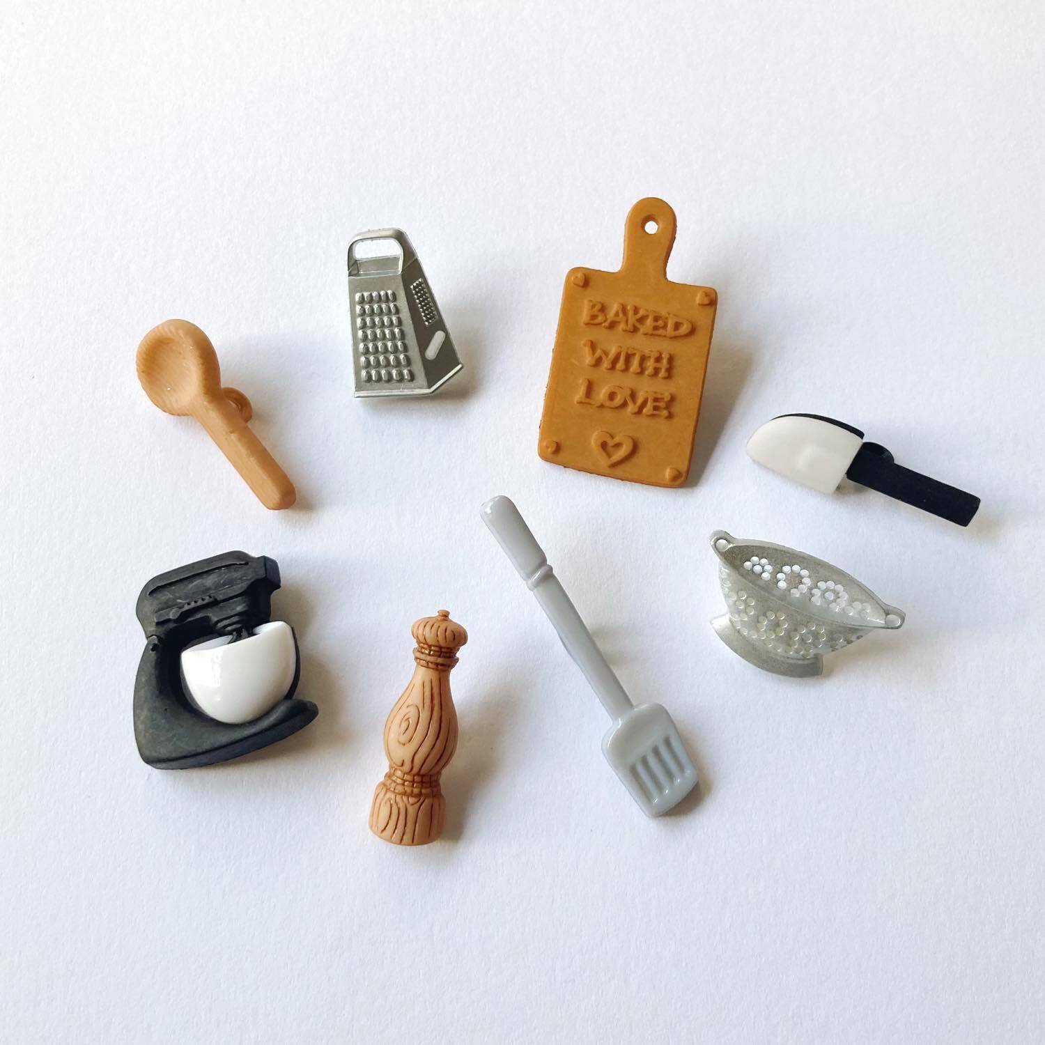 〈再入荷〉JJボタン クッキングボタンパック(8p)