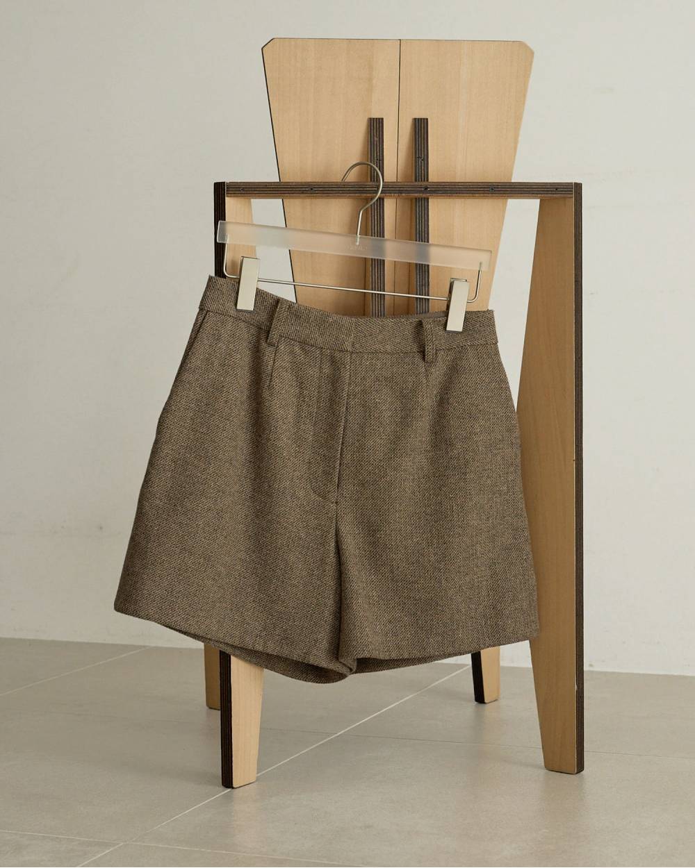 anuke アンヌーク Velour Short Pants 62620710(BLK) | ANERCA & L.I.V
