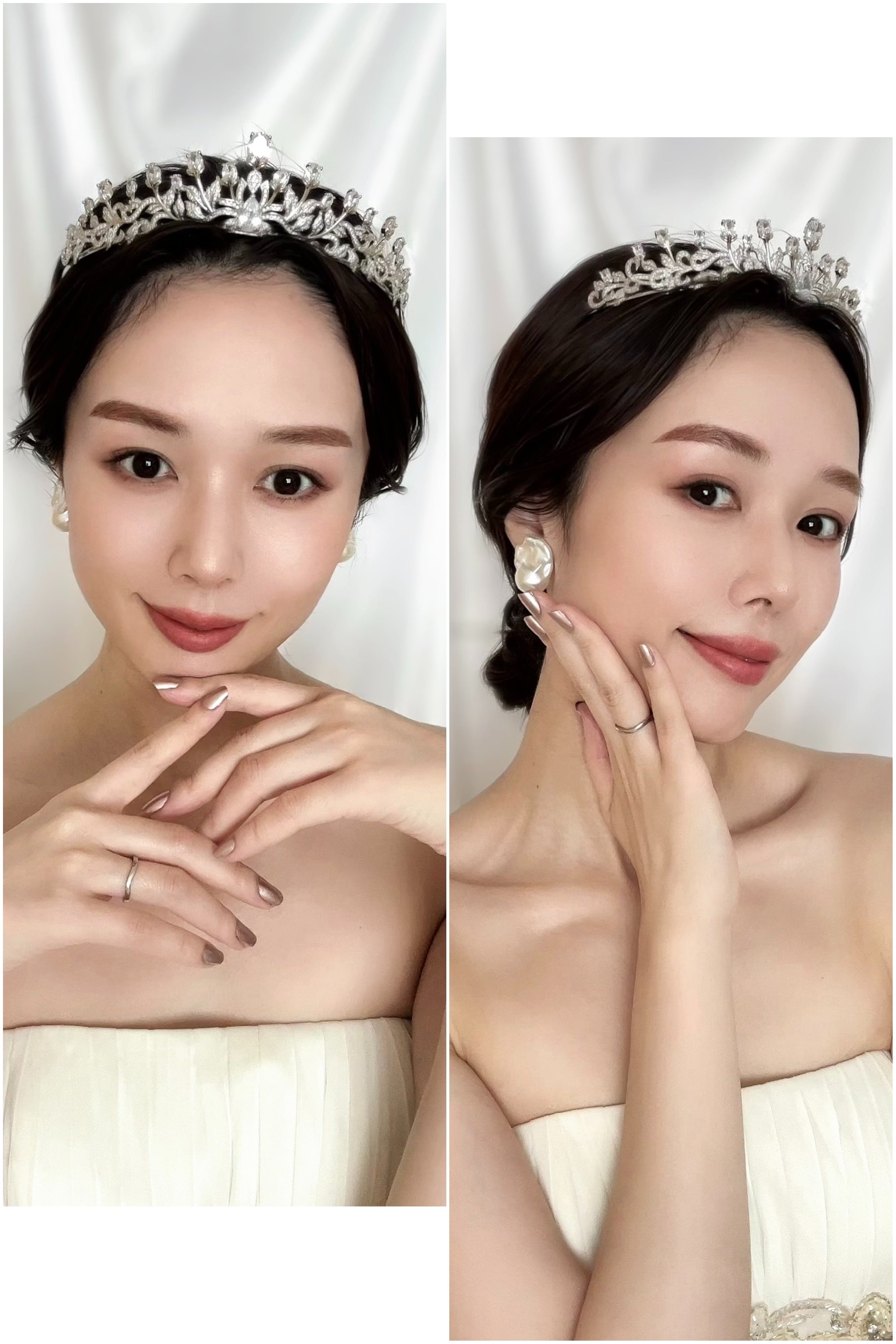 【送料無料】ジルコニアティアラ ~ブライダルティアラ~ ≪ZT-18≫