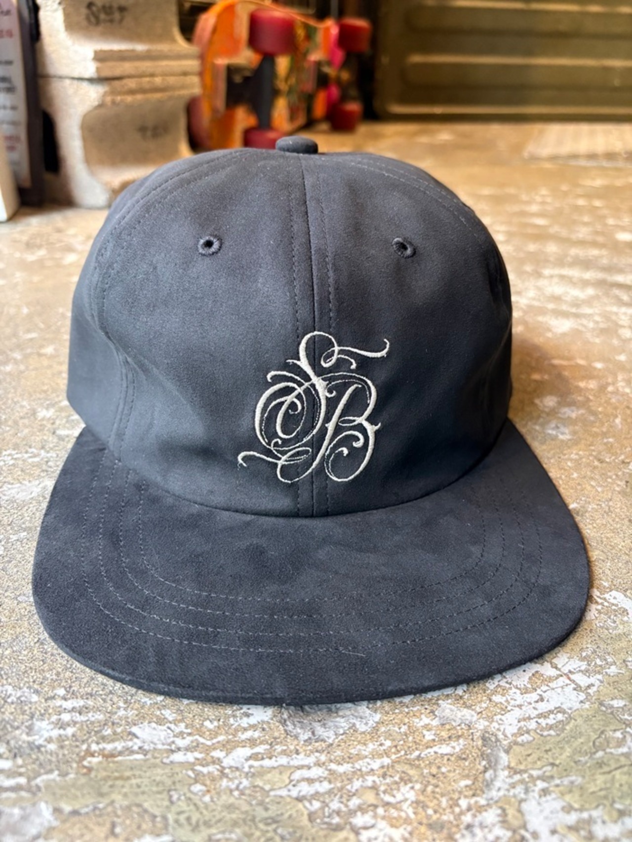 Subciety / Suede baseball cap / Tracker cap / BLACK / 153-86220 - 2