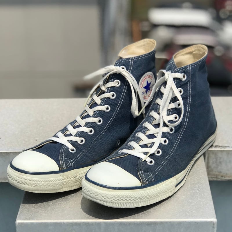 90's CONVERSE コンバース ALL STAR HI USA製 ネイビー 11 1/2 希少