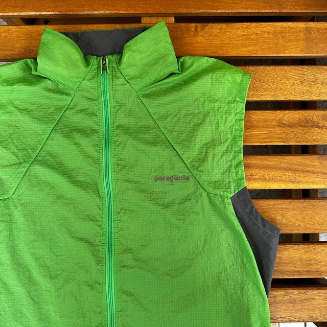 PATAGONIA NYLON VEST GREEN S