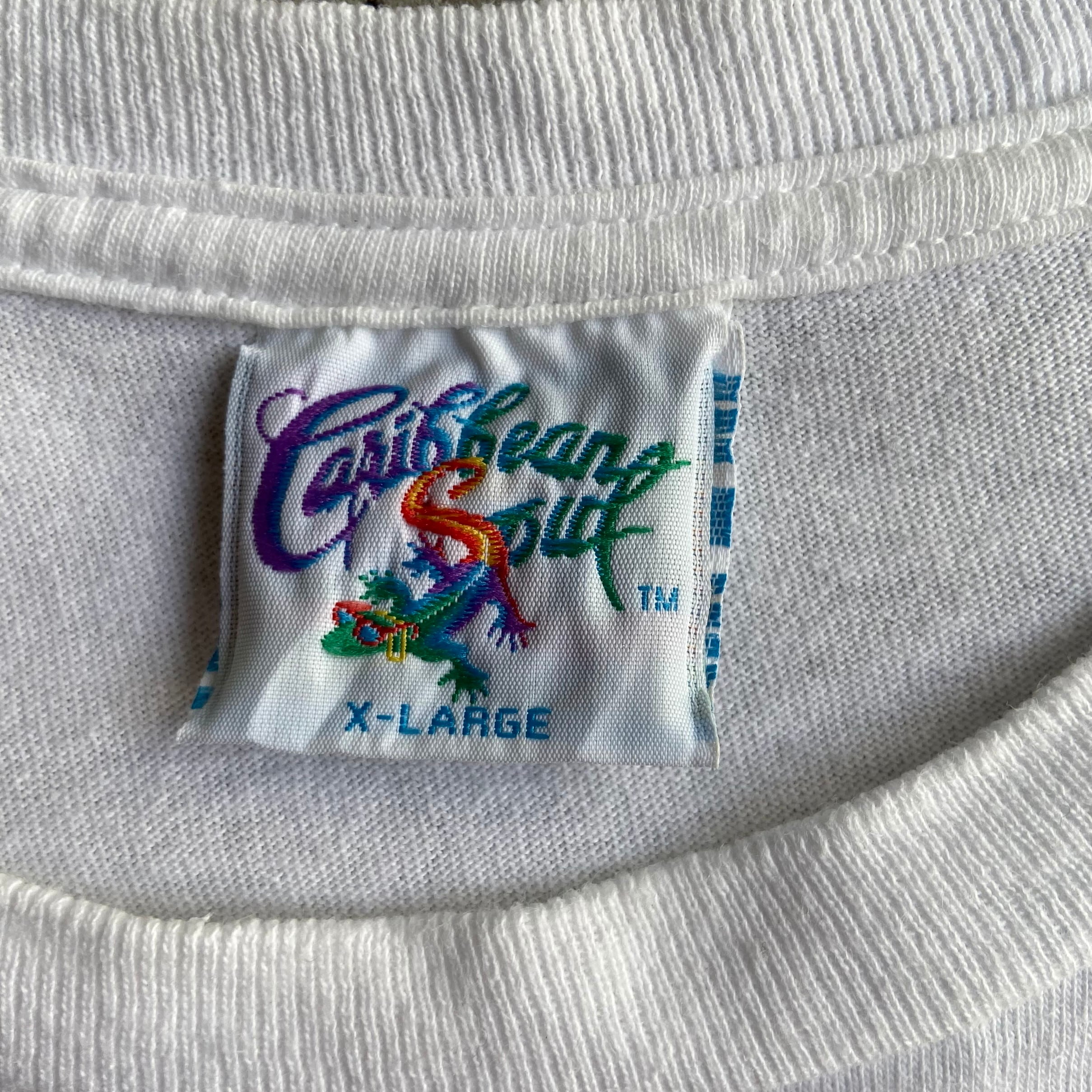 新入荷SALE対象外】90年代 USA製 Caribbean Soul トカゲ アニマル