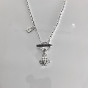 SPIKE:SPADE NECKLACE T-BAR / スパイクスペードTバーネックレス