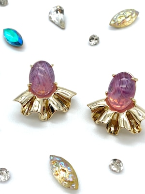 Allure pierced earrings | juicy pink