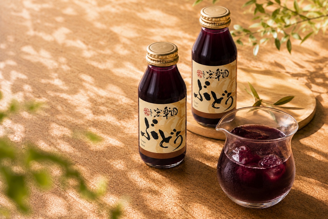 【北の果実】KOURAKUEN Grape Juice／ぶどうジュース