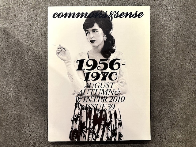 【VF370】commons & sense1956-1970 ISSUE39 /visual book