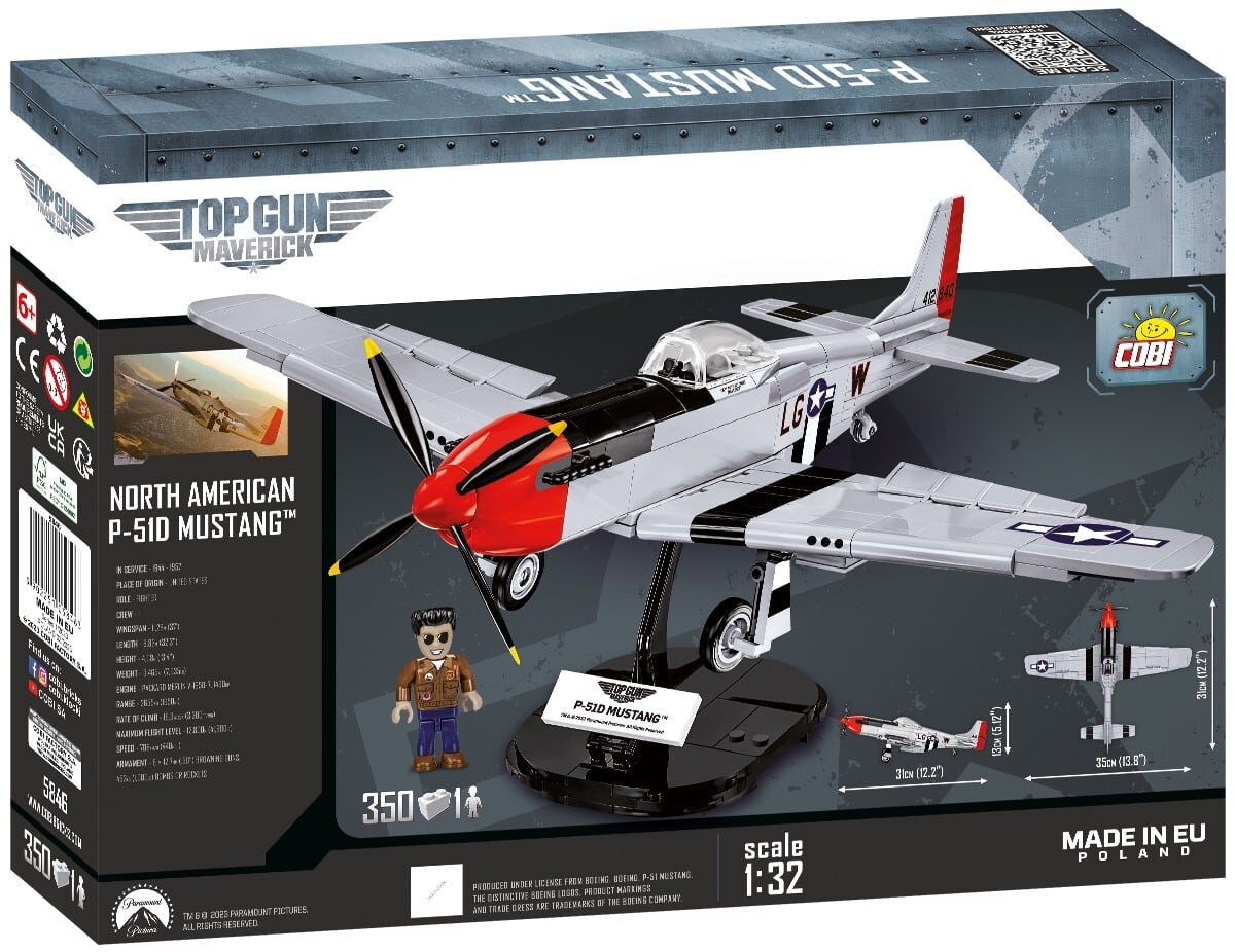 COBI #5846 P-51D マスタング (Top Gun Series) | ミリタリーブロック