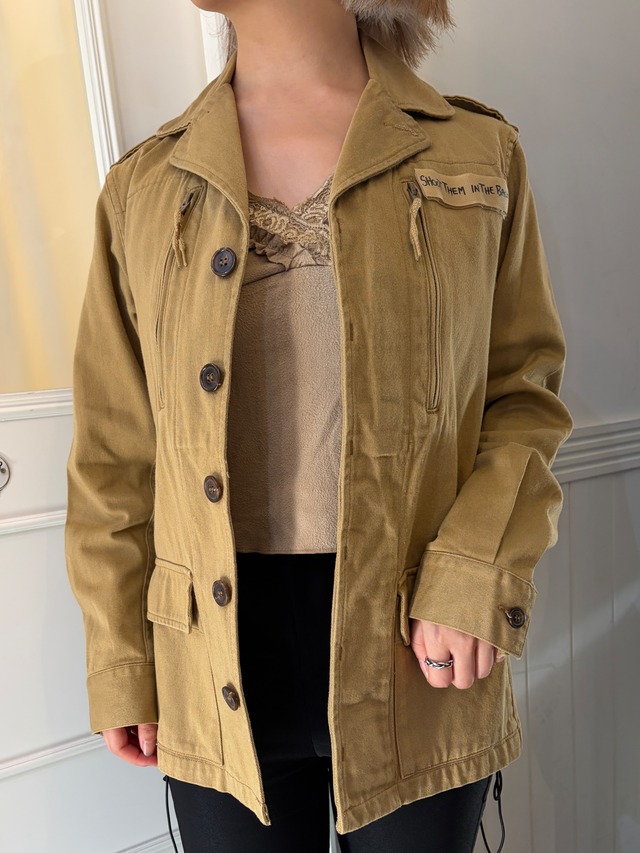 A.P.C / vintage military design jacket. (O)