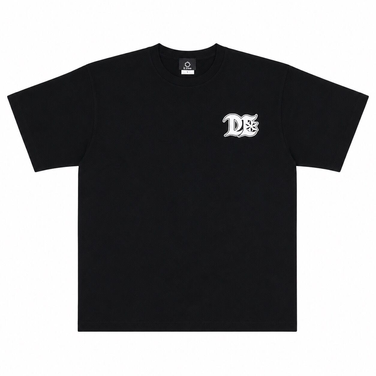 ツウィ TWICE トゥワイス カラー Tシャツ ブラック 男女兼用 綿100