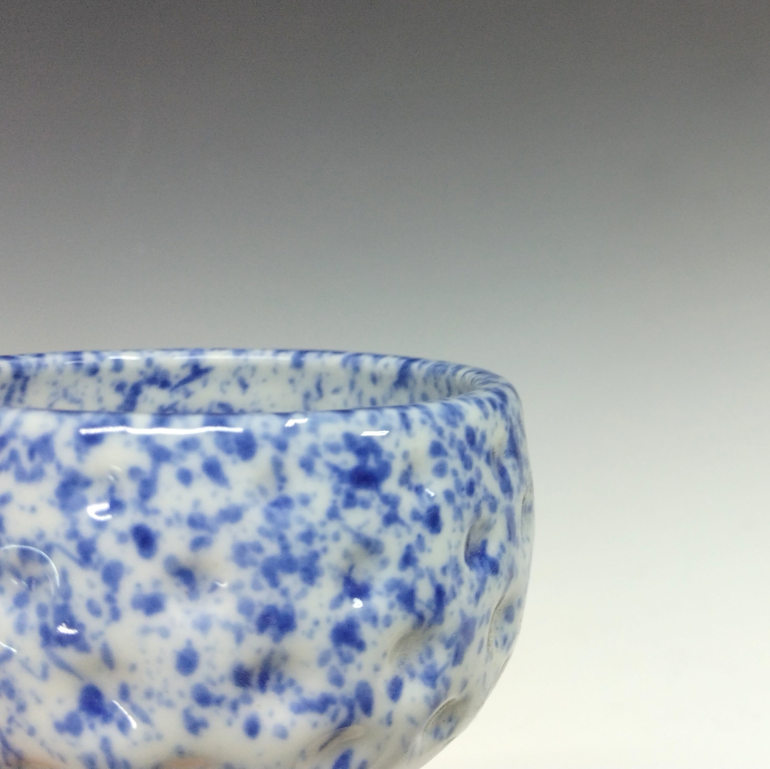 名窯 有田焼｜Arita ware手描き 染付 吹墨 小付/ つぼつぼ 1客 懐石