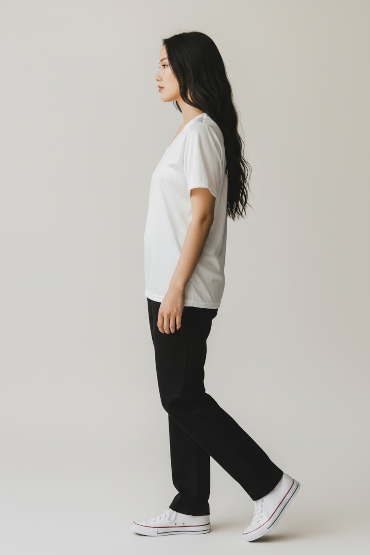 【女性用】リカバリーインナーシャツ 半袖 白