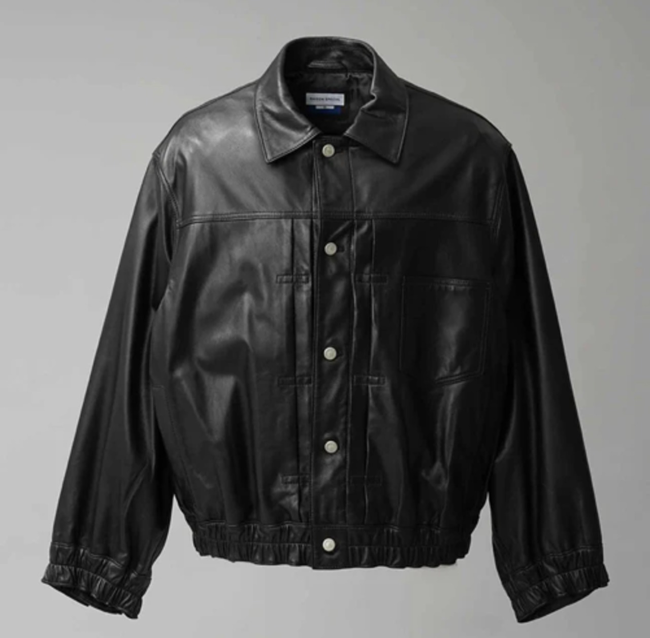 【25AW】MAISON SPECIAL メゾンスペシャル /Sheep Leather Trucker Jacket - 6