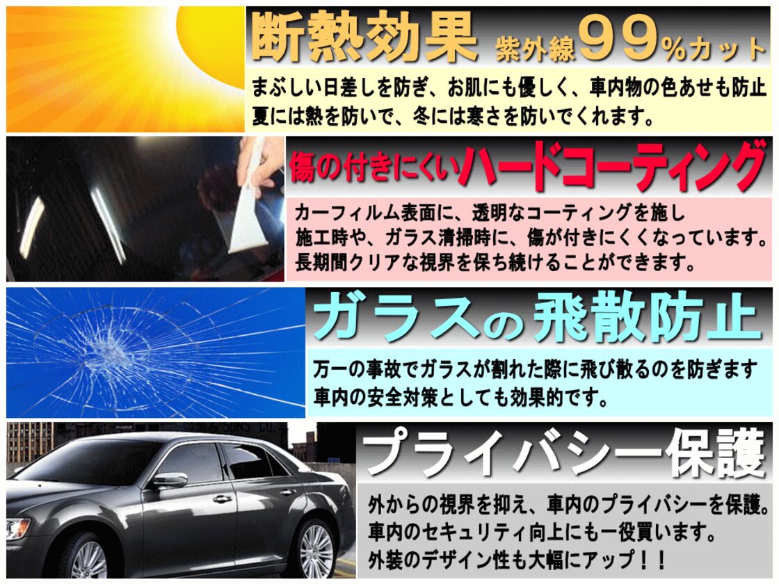 リア ミニカレタス 1+2D H2 カット済み カーフィルム H21A H21V
