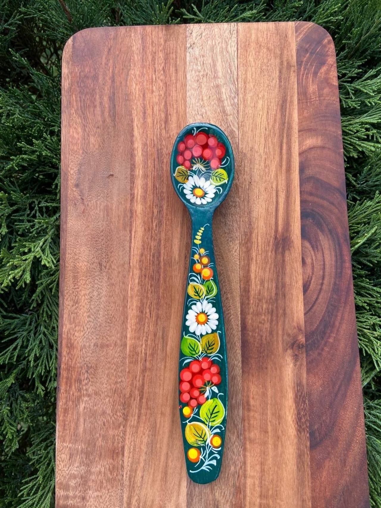 ペトリキフカ・スプーン（ホメンコ）18cm - 8