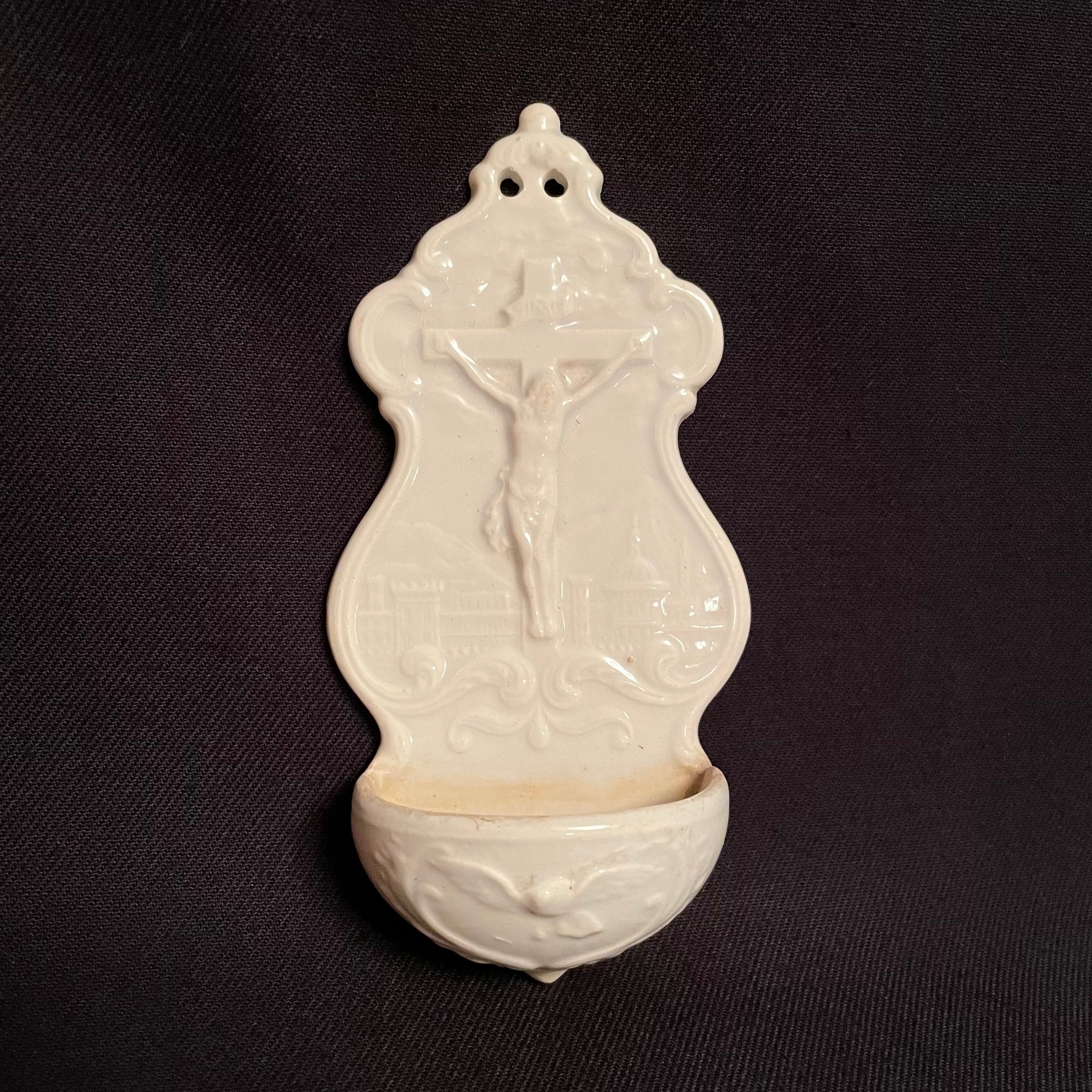 フランスアンティーク ♧ クレイユモントロー ♧ 聖水盤