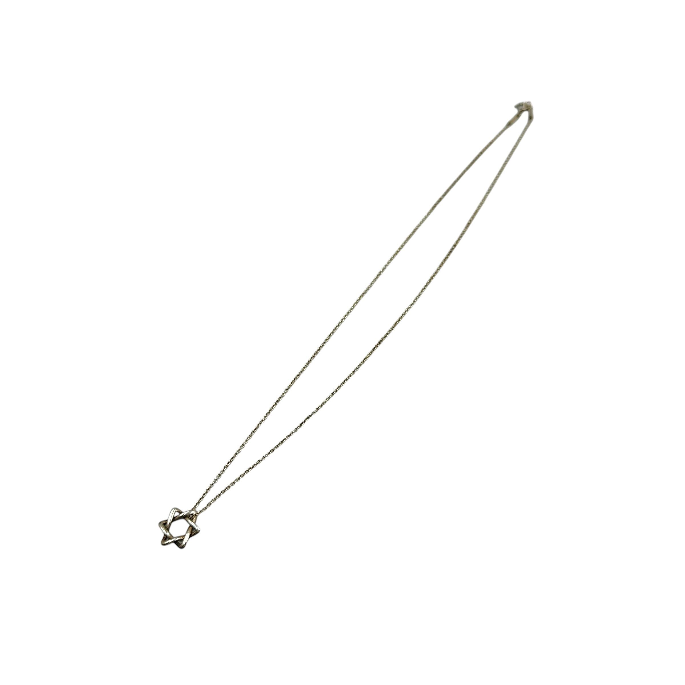 TIFFANY & Co. ティファニー スターオブダビデ ネックレス 17988