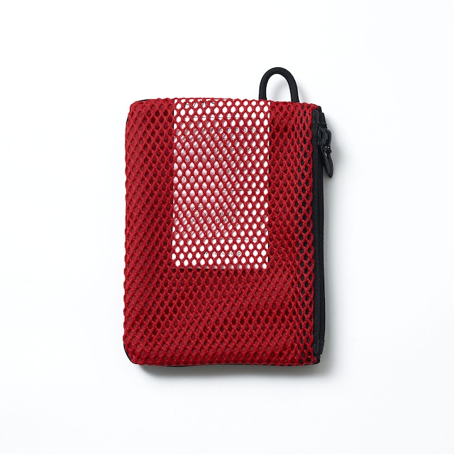 AMARIO　A/WS - MESH POUCH　RED