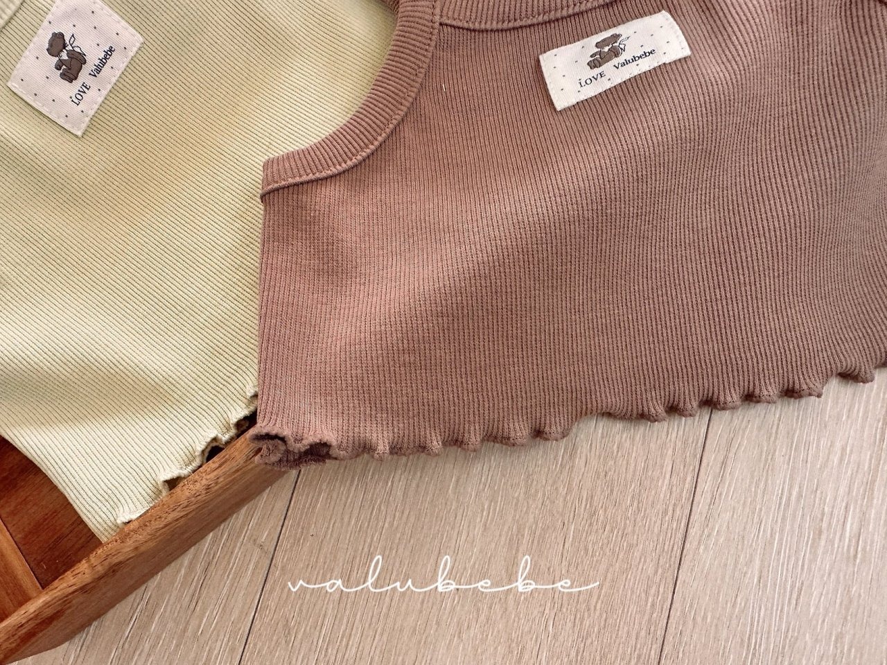 [valubebe] Bold crop top / [벨루베베] 볼드크롭탑
