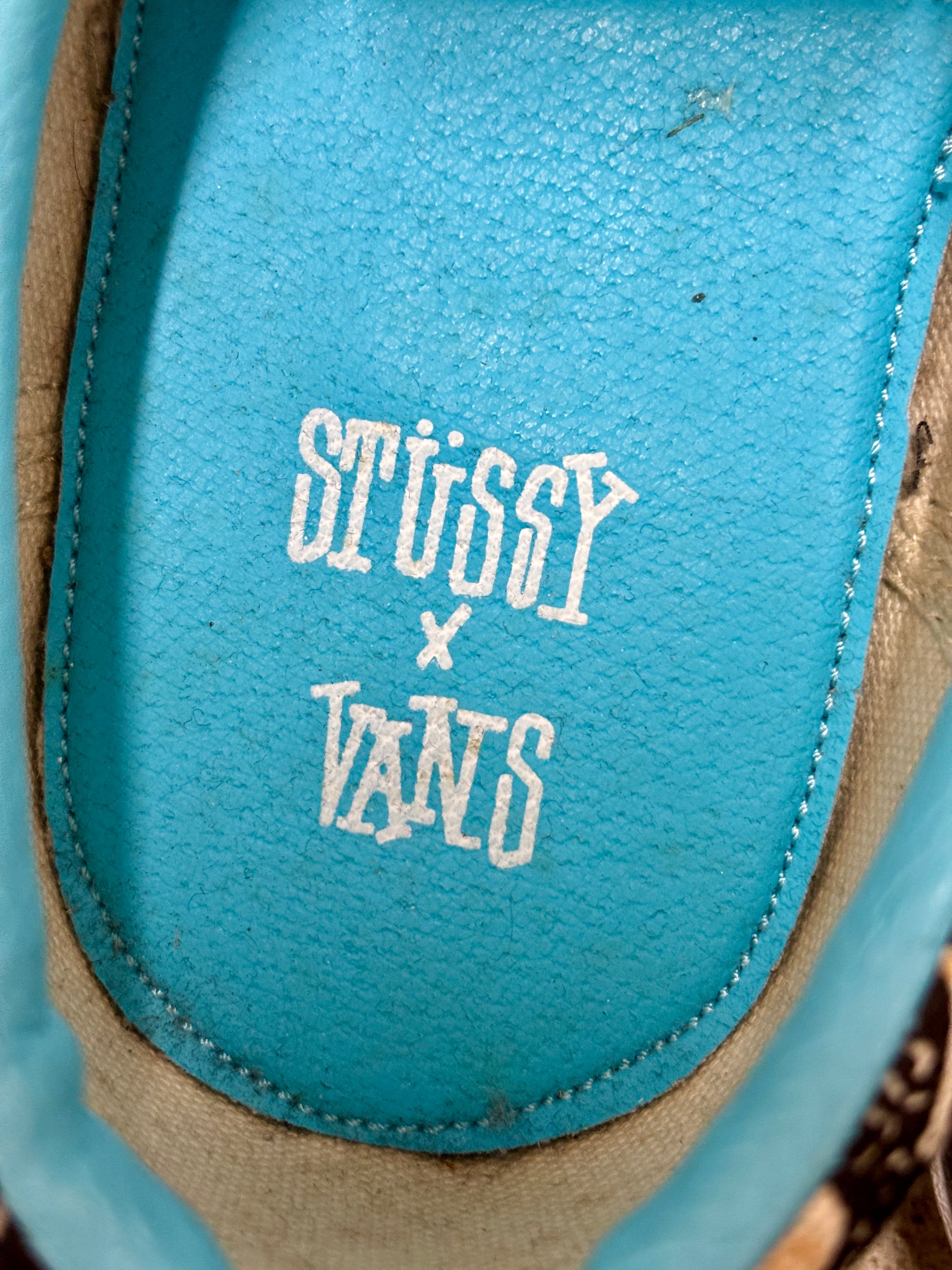 STUSSY × VANS/OG ERA LX/2014年製/29.0cm/エラ/スカルプリント/スニ