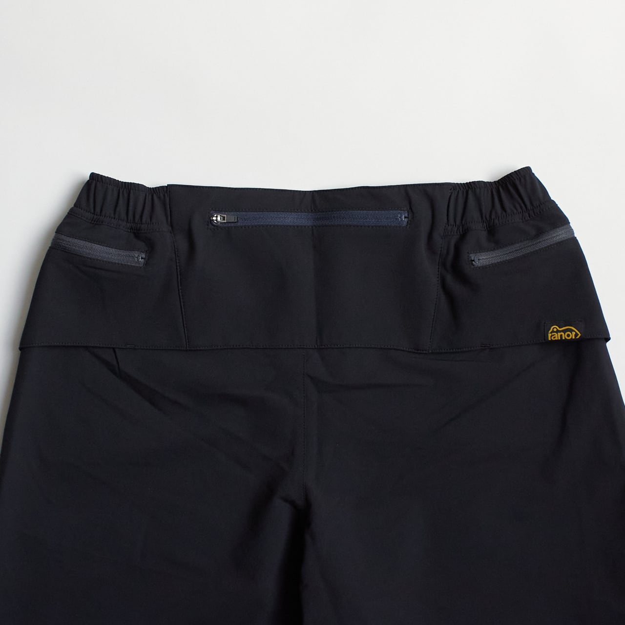 ranor（ラナー）BASIC MIDDLE SHORTS - BLK ベーシックミドルショーツ
