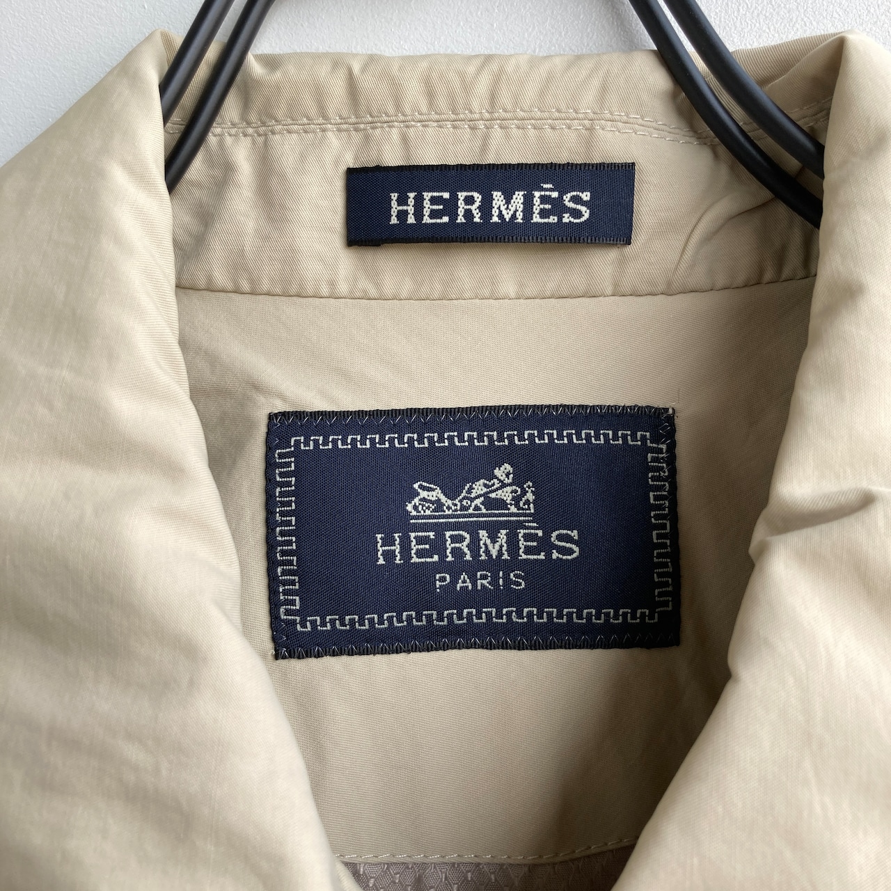 HERMES スポーツジャケット ハリントン 80s〜 画像5