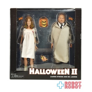 ネカ ハロウィンⅡ ローリー・ストロード & ルーミス医師 2パック 8インチ アクションドール 未開封