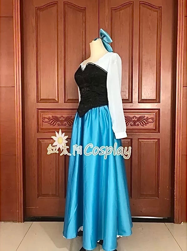 ディズニー アリエル ワンピース 成人用衣装 ドレス Dハロ コスプレ