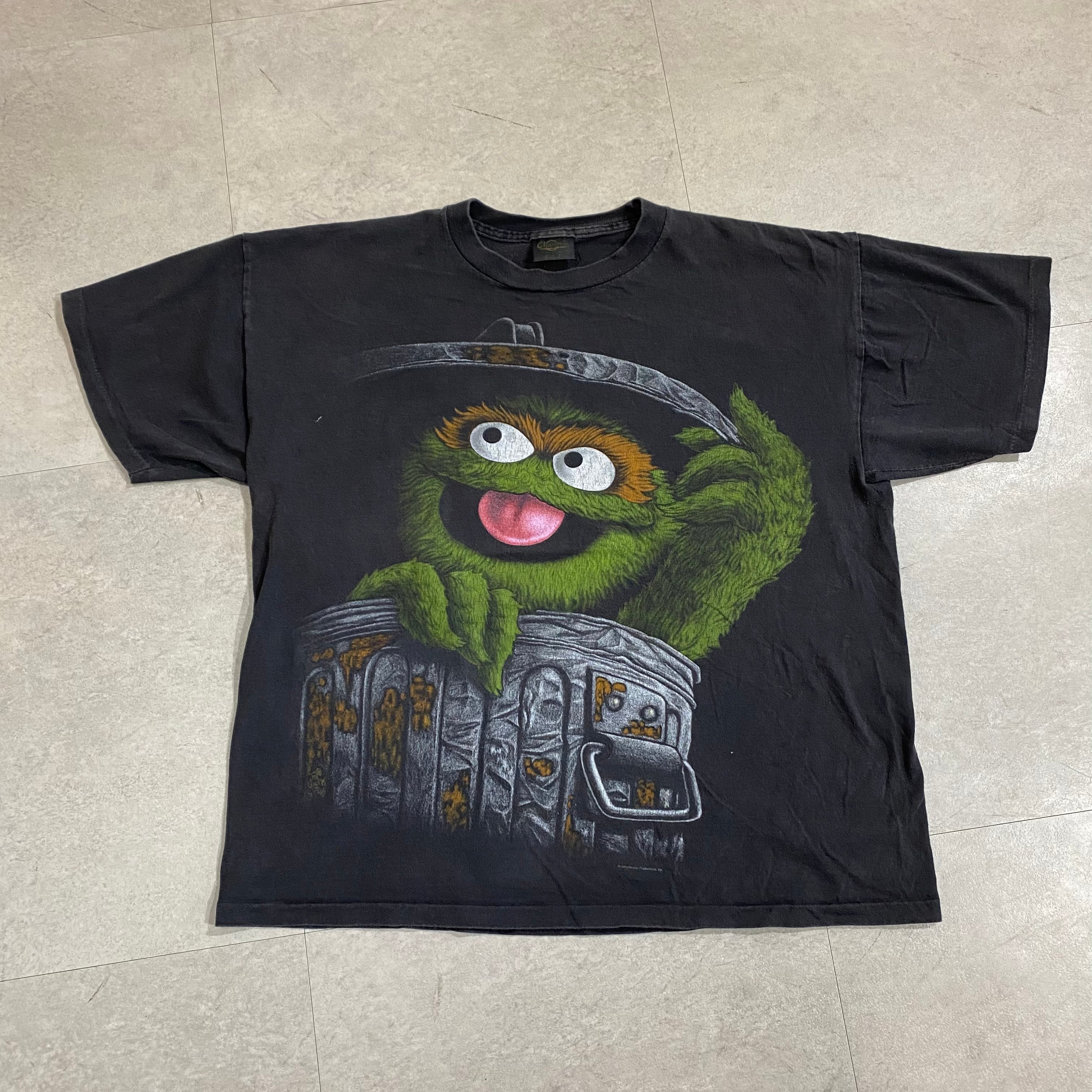 90年代 USA製 size：XL【 Sesame Street 】