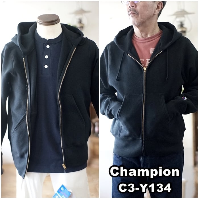 チャンピオン champion ジップスウェット パーカー c3-y134 リバース